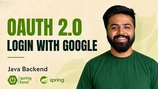 Thumbnail: OAuth 2.0 Masterclass | Google Login with Spring Boot, OIDC & PKCE | Spring Boot Full Course #39