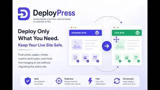 Thumbnail: DeployPress Tutorial - Deploy WordPress Pages and Posts Between Staging and Live Sites