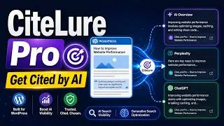 Thumbnail: CiteLure Pro: Make Your WordPress Content Ready for AI Search & ChatGPT Citations