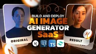 Thumbnail: Build and Deploy an AI SaaS with Next.js 16 - Full Course for Free