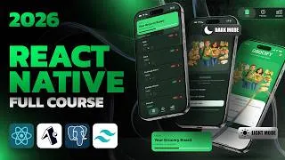 Thumbnail: Full Stack React Native Tutorial for Beginners in 2026