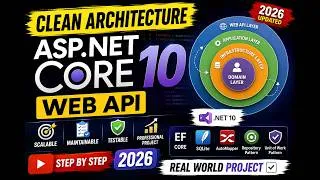 Thumbnail: 🚀 Master Clean Architecture in ASP.NET Core: Full Course [2026]