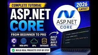 Thumbnail: Learn ASP.NET Core Web API From Scratch [Full Course 2026]