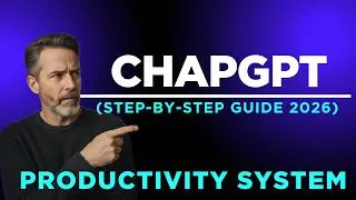 Thumbnail: Turn ChatGPT Into Your Daily Productivity System (Step-by-Step Guide 2026)