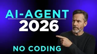 Thumbnail: AI Agents Explained: How Beginners Can Build Money-Making AI Agents in 2026 (No Coding)