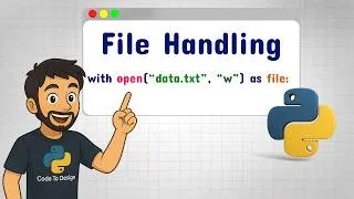 Thumbnail: Python File Handling Explained | Save Data Permanently