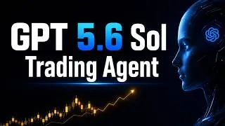 Thumbnail: I Let GPT 5.6 Sol Agent Trade Gold for 50 Days [Full Backtest]