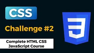 Thumbnail: CSS Challenge #2 | Complete HTML CSS JavaScript Course
