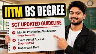 Thumbnail: IITM BS OPPE SCT Guide 2026 | Mobile Verification, Exam Portal & Deadline Explained