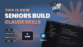 Thumbnail: How Senior Engineers Actually Build Claude Skills and MCP Servers in 2026