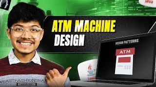 Thumbnail: 🏧 ATM Machine System Design Explained | Full Code + Architecture 🧑‍💻