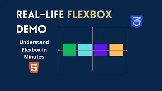 Thumbnail: Learn CSS Flexbox the Easy Way | Step-by-Step Tutorial + Real Project #webdesign #flexbox 