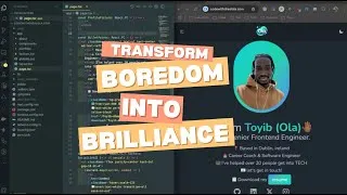 Thumbnail: Got bored so BUILT a new Portfolio using NextJS