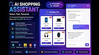 Thumbnail: Build a Real-Time AI Chatbot with FastAPI, React, and Gemini RAG