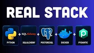 Thumbnail: Python CRUD App Tutorial with PostgreSQL, SQLAlchemy, Docker & Pydantic
