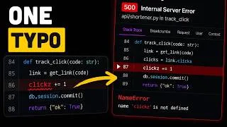 Thumbnail: I Intentionally Broke My FastAPI App... Sentry Caught Everything