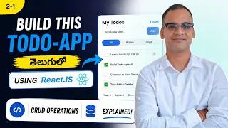 Thumbnail: Todo App — HTML → React Conversion #coding