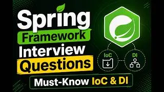 Thumbnail: spring framework interview questions and answers |Dependency Injection | Inversion of Control