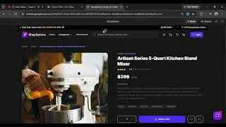 Thumbnail: ShopSphere   Google AI Studio   Google Chrome 2026 07 19 13 42 58