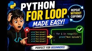 Thumbnail: Python For Loop Explained for Beginners | Learn range() with Easy Examples(Part 1)