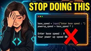 Thumbnail: Every Beginner Makes This input() Mistake