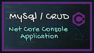 Thumbnail: VSCode | Working MySql DB with a Console Application P1