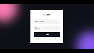 Thumbnail: Login Form In HTML & CSS |Sign In Form