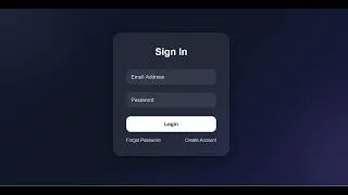 Thumbnail: Login Form In HTML & CSS | Sign In Form
