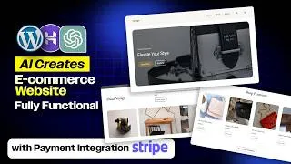 Thumbnail: Build Ecommerce Website with AI in 10 Min (Hostinger + ChatGPT + Stripe Payments) – in Wordpress