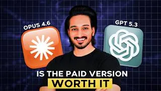 Thumbnail: GPT 5.3 Codex vs Claude Opus 4.6 – Full Stack Project Comparison (Speed vs Architecture)