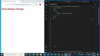Thumbnail: how to code for heading in html