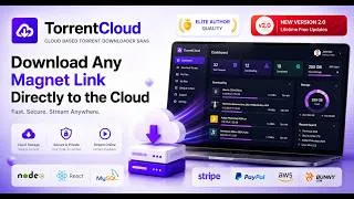 Thumbnail: TorrenCloud - Cloud Based Torrent Downloader SaaS with Streaming & Storage