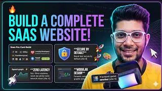 Thumbnail: Code a Complete SaaS Cyberpunk Gaming Landing Page | Full 2-Hour HTML/CSS Project