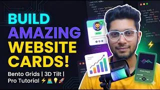 Thumbnail: Master CSS Grid & Bento Layouts: Responsive Design Tutorial (Pro Card)