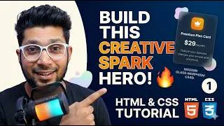 Thumbnail: Build an Interactive SaaS Hero Banner from Scratch