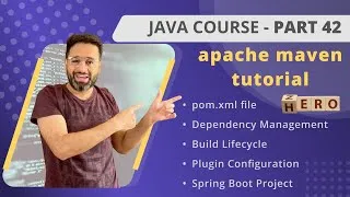 Thumbnail: apache maven tutorial | JAVA Course | Part 42