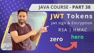 Thumbnail: JAVA Course | Part 38 | JWT Tokens