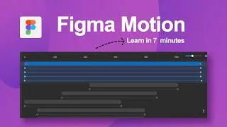 Thumbnail: Figma Motion Tutorial — Crash Course for Beginners