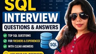 Thumbnail: Don't Go to Your SQL Interview Without Knowing These 10 Questions