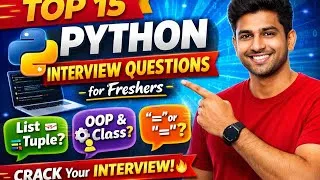 Thumbnail: The Only Python Questions You Need to Study for Interviews