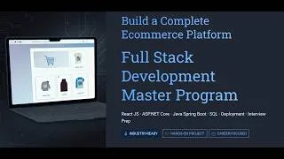 Thumbnail: Ecommerce Project Details | Online Training | Full stack development | Summer Training