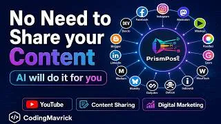Thumbnail: PrismPost AI Automate your Social Media Posts & Blogs | Cross-Platform Automation Creators
