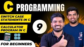 Thumbnail: C_09 Switch Case Statements in C language | Calculator program using Switch Case in C language