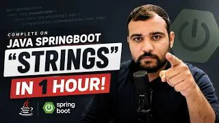 Thumbnail: Complete Java String Concepts in 1 Hour | Strings in Java 🔥