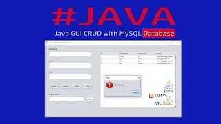 Thumbnail: Complete Java GUI CRUD with MySQL Database using XAMPP | Full Project Java Tutorial