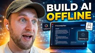 Thumbnail: Gemma 4 YouTube Processor: Full Local AI Application