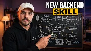 Thumbnail: AI Voice Agents Explained: Why They're the Future (+ How to Build One)