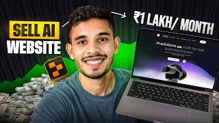 Thumbnail: Build & Sell AI Websites with Replit (₹1 Lakh/Month Freelancing Guide)