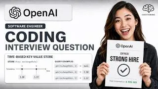 Thumbnail: OpenAI SWE Coding Interview Problem: Build a Time-Based Key-Value Store