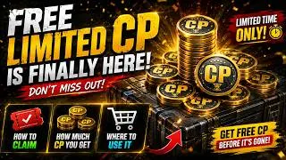 Thumbnail: FREE Limited CP is Finally Here! 🎉 | How to Claim, How Much CP You Get & Where to Use It (CODM)